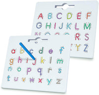 Magnetic Alphabet Tracing Board for Kids, Magnetic Number Tracing